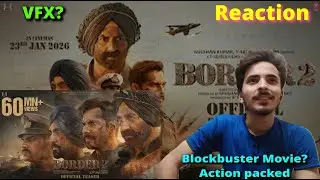 Reaction on BORDER 2 (Trailer) | Sunny Deol, Varun, Diljit, Ahan | Anurag S | 23-Jan-2026