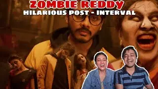 Zombie reddy hilarious Post interval | Tejja sajja | Prasanth varma | COUPLE REACTION