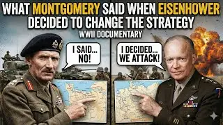 What Montgomery Said When Eisenhower Decided to Change the Strategy | WWII Documentary