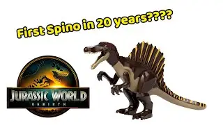WE GOT A NEW SPINO! (And Mosasaur) (LEGO Jurassic World Rebirth Dinosaurs Revealed)