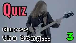 Bass Quiz | Guess The Song 3 #bass #basscover #musicquiz
