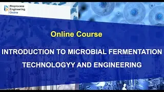 Online course Introduction to microbial fermentation technology and engineering