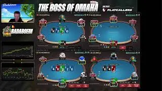 PLO Rush n Cash Badaboem - Little return! PLO100