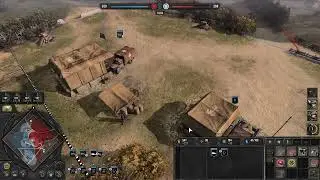 011 - Company of Heroes 3 - AFRİKAKORPS 1v1 Oynayarak Anlatım #coh3 #coh3gameplay