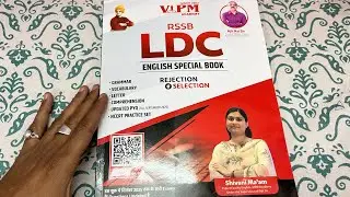 LDC English Book Review 2026 | VPM Academy English Special Book | Grammar, Vocabulary |RSSB LDC 2026