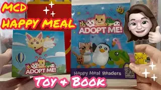ADOPT ME Roblox McDonald&rsquo;s Happy Meal Toys and Reader Book - Nov 2025