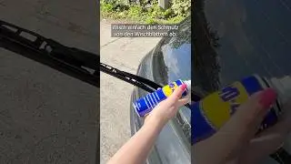 Auf die Wischer auftragen &ndash; Effekt &uuml;berrascht!