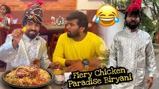 Robo Paradise Hyderabadi Chiken Biryani ll Jubilee Hills World Famous Biryani ll Street Biryani