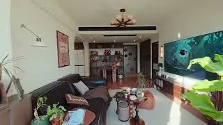 When I use Song Weilong March to show off my home light hard decoration heavy soft decorat
