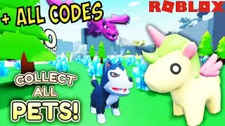 СЕКРЕТЫ ПАРКУРА ОТ НУБА СОБЕРИ ВСЕХ ПИТОМЦЕВ РОБЛОКС КОДЫ! Collect All Pets all codes roblox