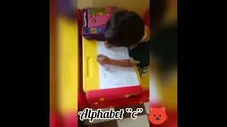 alphabet &ldquo;c&rdquo; #alphabet #cforcat #school #letter #activity #drawing