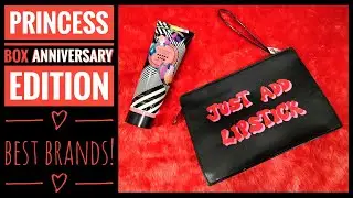 Princess Box July 2019 |ANNIVERSARY EDITION |Estee Lauder |Lancome |Caudalie|Becca |Victoria Secret