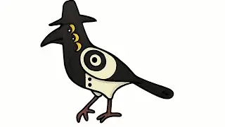 How to Draw Sussy Magpie | Easy Drawing for Kids | Step by Step Tutorial