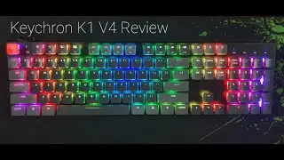 Keychron K1 Wireless Mechanical Keyboard (Version 4) 108 keys review
