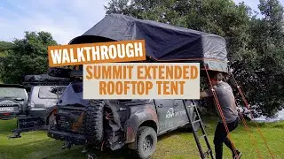 Summit Extended Rooftop Tent features | Kiwi Camping