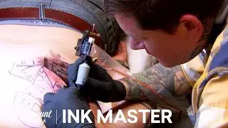 'Military Portraits' Elimination Tattoo Part II | Master vs. Apprentice (Season 6)