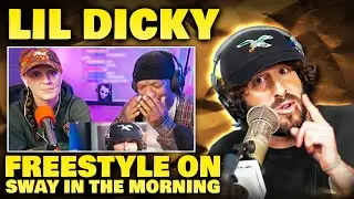Впервые слышу фристайл LIL DICKY на Sway in the Morning | Реакция
