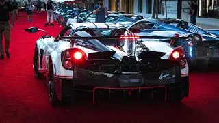 Centenario, Huayra Roadster BC, Huayra BC, Huayra Roadster, Enzo - BEST PAGANIS at Miami Concours