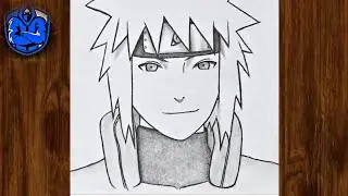 Anime character drawing #How to draw Minato Namikaze step by step| anime drawing @artistattituder