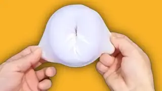 how to make toys with sponge and gloves