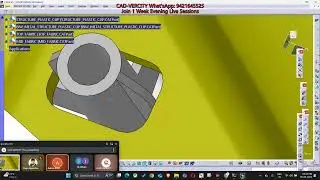 Door Panel Project 2 - DAY 1 CAD-VERCITY [ Automobile & Product design Training Center] #catia #ugnx