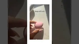 Viral French Nail Hack Using a Beauty Puff 💅✨