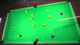 670 ème casse ferme (billard anglais 8 pool snooker training blackball sinuquinha sinuca ultimate)