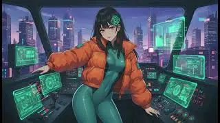🤖 Sci-Fi Music | Choral Chillsynth for Neon Night Reflection