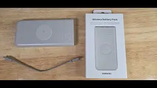 Samsung 10,000 mAh Wireless Power Bank - 25 Watt