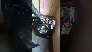 Haier front load washing machine Demo Bangoli 