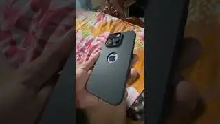 UNBOXING - EGOTUDE Slim Fit Silicone Logo Cut Matte Back Cover for iPhone 14 Pro #iphone #shorts
