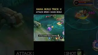 2️⃣ NANA BUILD TRICK 😈 ATTACK SPEED + MAGE META! | #MLBB #mobilelegends #mlbbprooutplays  #Shorts