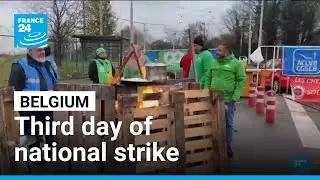 Belgium face third day of national strike &bull; FRANCE 24 English