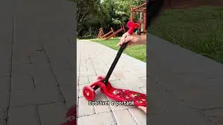 PATINETE INFANTIL DOBR&Aacute;VEL 3 RODAS LED AT&Eacute; 40KG CONECT BRINQ