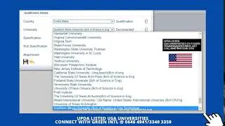 MMUP APPROVED USA UNIVERSITIES LIST