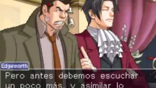 Ace Attorney Investigations: Miles Edgeworth (Espa&ntilde;ol) - Interrogando a Jacques Portsman