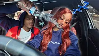CONSTANTLY FALLING ASLEEP WHILE DRIVING PRANK ON BOYFRIEND!