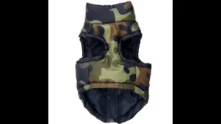 Camouflage Waterproof Dog Coat