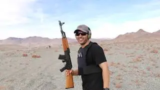 50cal vs Excavator Bucket - fortnite heavy sniper rifle in real life