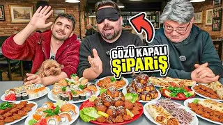 GÖZÜ KAPALI YEMEK SİPARİŞİ! @serdarbaskan @MelihAbuafLA