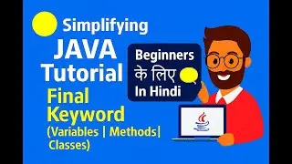 final keyword in java(Hindi ) | final variables | final method |final class