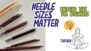 What to knit with different needle sizes? #knittingtips #gauges