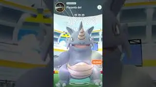 Rhydon raid Pokemon Go#pokemongo #raid #shorts