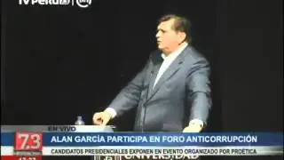 Lo que dijo Alan Garc&iacute;a sobre la corrupci&oacute;n en el Poder Judicial (25/01/2016)