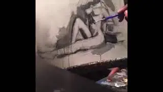Figure Study Painting Time Lapse - Oil on Canvas