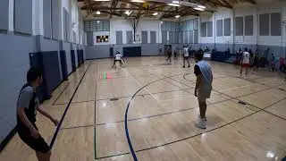 Sc Buckets vs. Uncle Drew Crew San Carlos Mens Adult League Basketball.