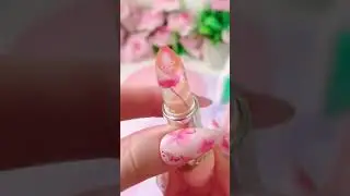 Crystal flower Jelly lipstick.