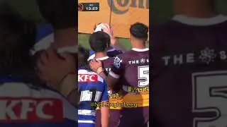 Reed Mahoney Hates being in Photos | Broncos vs Bulldogs NRL Game Highlights #nrl