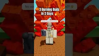 Three Burning Buds in Two Days?! 🔥 #growagarden #roblox #robloxmemes #shorts