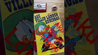 Aku Villin L&auml;nnen Kuningas.#taskari #akuankka #aku #akkari #taskukirja #sarjakuva #sarjis